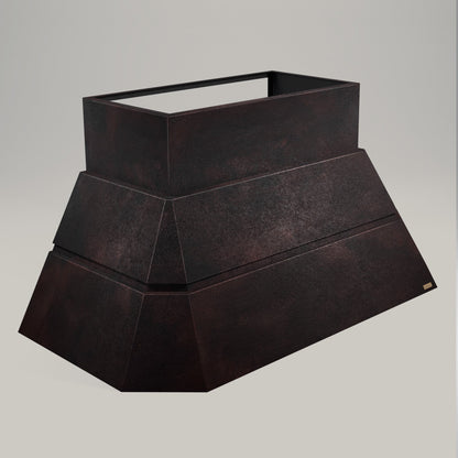 Premium Campana De Cocina Volcano Para Muro En Cobre Diseño Teotihuacan - ELEMENTO 