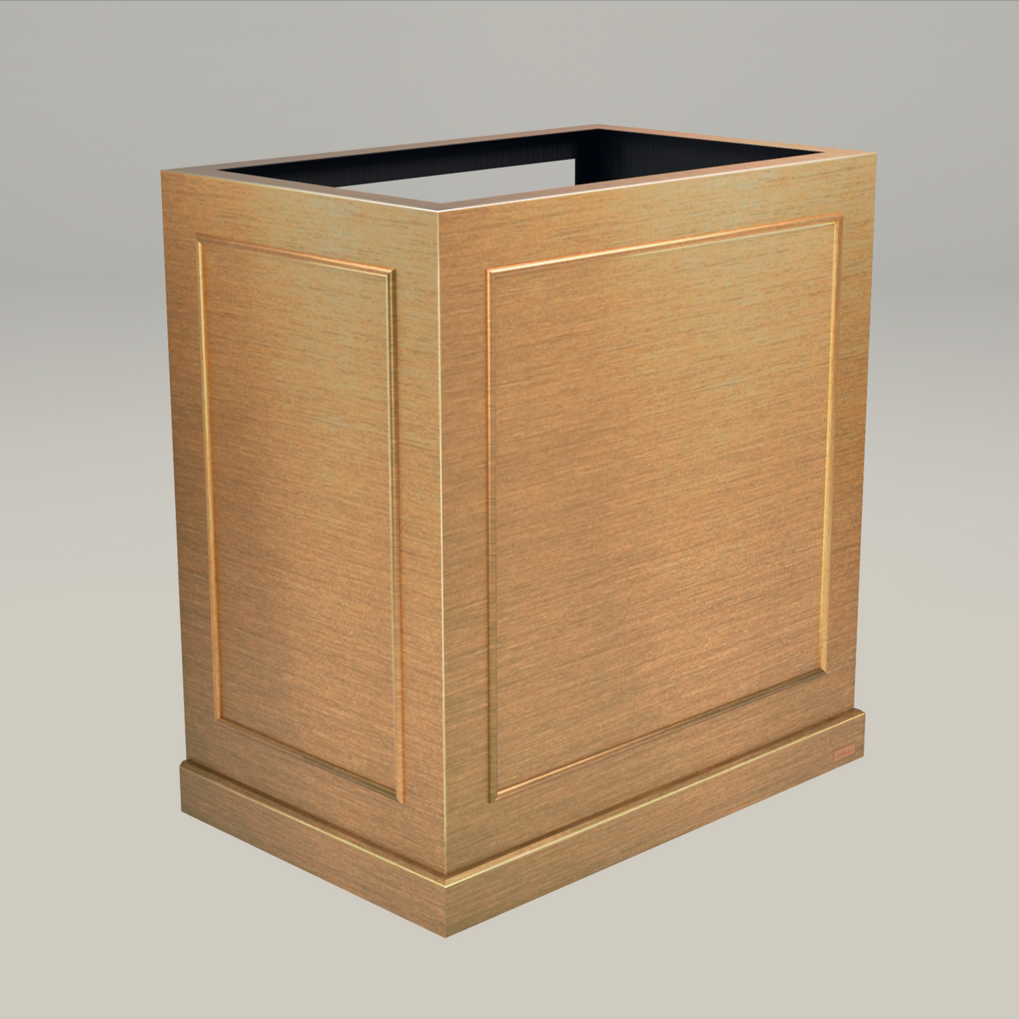 Premium campana de cocina muro en latón diseño Mitla - ELEMENTO 