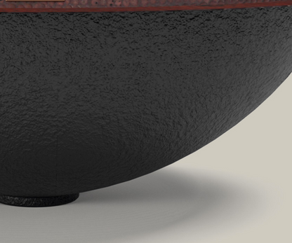 Premium Lavabo Ovalado en Cobre con Diseño Estrellas - ELEMENTO 