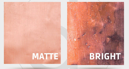 Premium Brazalete para Caballero en Cobre Liso - ELEMENTO 