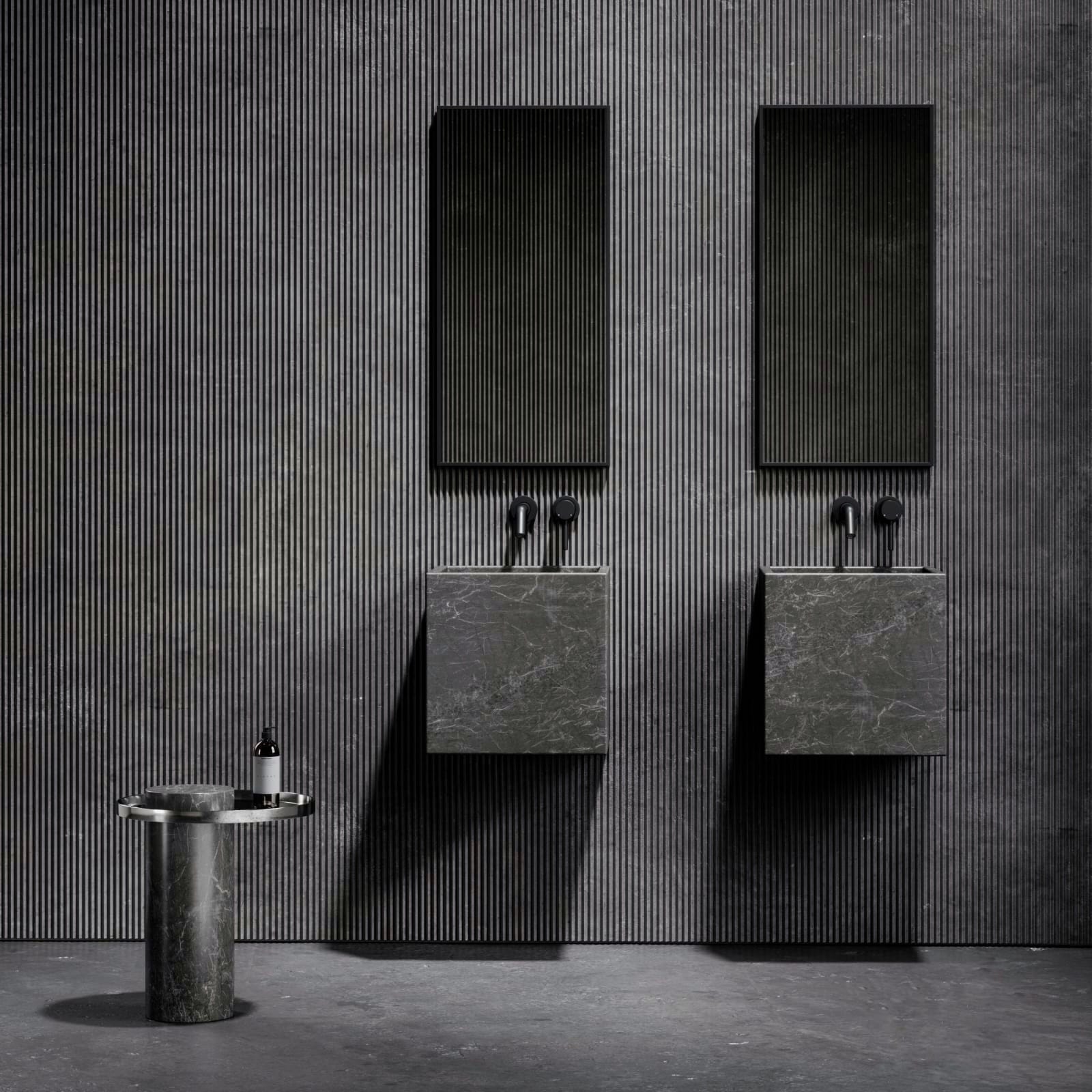 LAVABO MÁRMOL GRIS 40*40*40 - ELEMENTO 