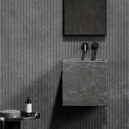 LAVABO MÁRMOL GRIS 40*40*40 - ELEMENTO 