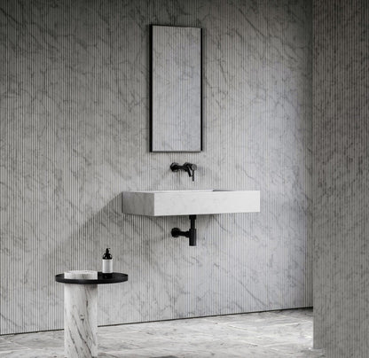 LAVABO MÁRMOL BLANCO 80*40*14 - ELEMENTO 