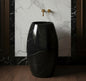 LAVABO TIPO PEDESTAL MÁRMOL NEGRO 45*50*90 - ELEMENTO 