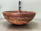 LAVABO MÁRMOL ROJO 40 CM. - ELEMENTO 