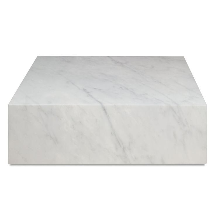 MESA MÁRMOL BLANCO 100*100*40 - ELEMENTO 