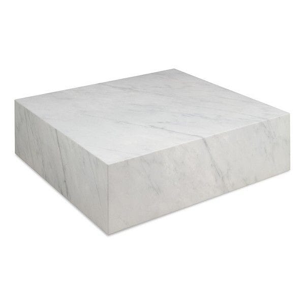 MESA MÁRMOL BLANCO 100*100*40 - ELEMENTO 