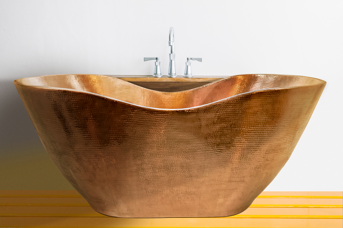 Premium Tina de Baño en Cobre Diseño Mérida - ELEMENTO 