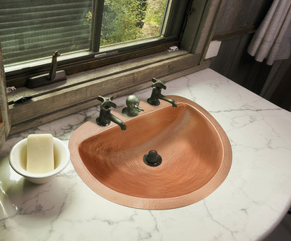 Premium Lavabo Especial en Cobre Diseño Durango - ELEMENTO 