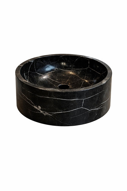 LAVABO MÁRMOL NEGRO 45CM x 15CM ALTURA MODELO TOKIO - ELEMENTO 