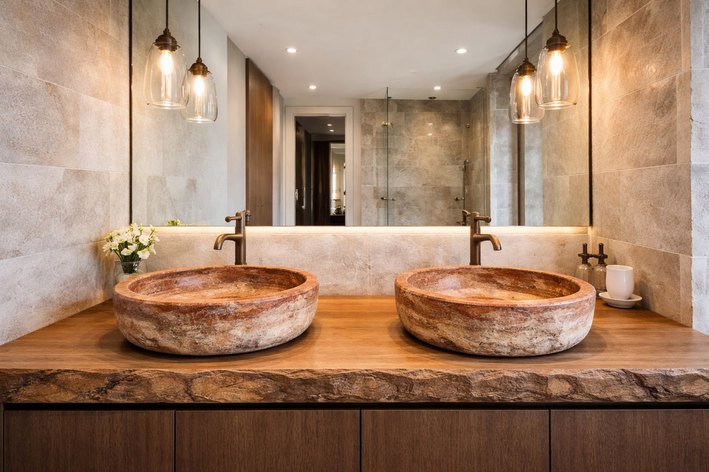 LAVABO AUREA TERRA 40cm DIÁMETRO - ELEMENTO 