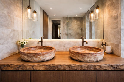 LAVABO AUREA TERRA 40cm DIÁMETRO - ELEMENTO 