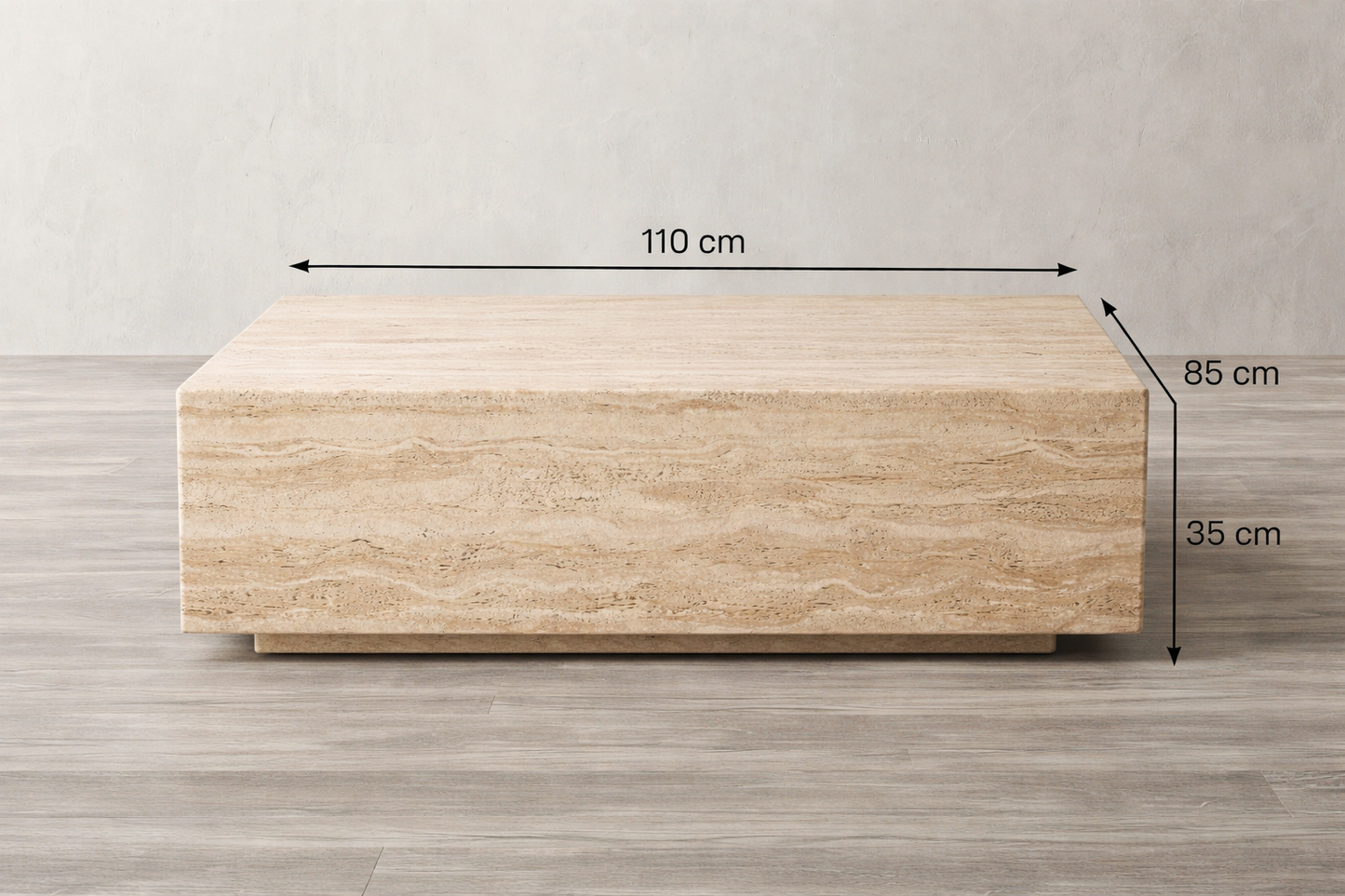 MESA DE CENTRO LUMEA  110x85x35 - ELEMENTO 