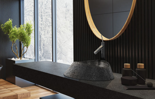 Premium Lavabo Volcano Vessel en Cobre Diseño Paricutín - ELEMENTO 